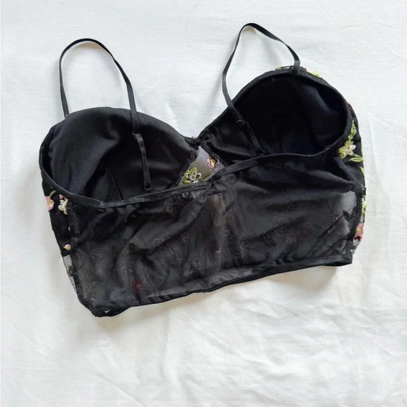 January 7 Embroidered Mesh Bra size L - Picture 2 of 4